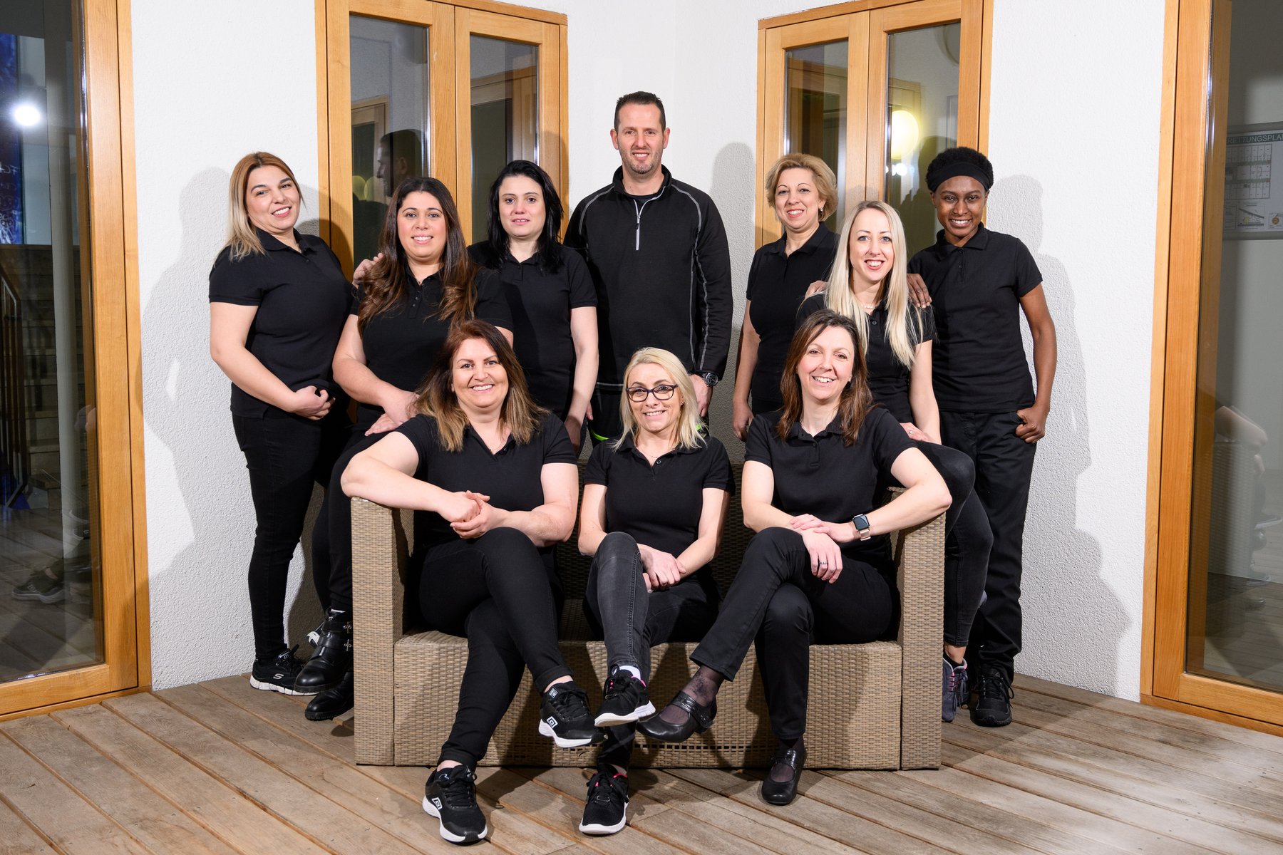 Sie halten Haus und Zimmer in Schuss.